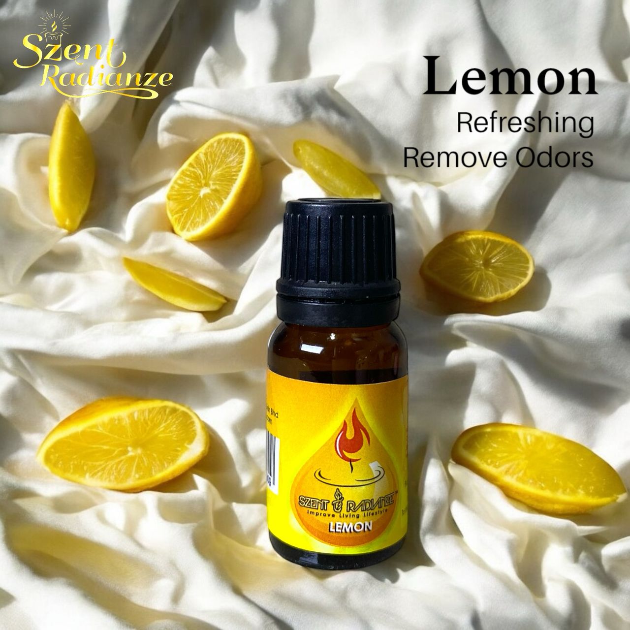 Fragrance Oil (10ml)【SZENT RADIANZE】-Lavender, Rose, Citronella, Lemongrass, Apple, Lemon