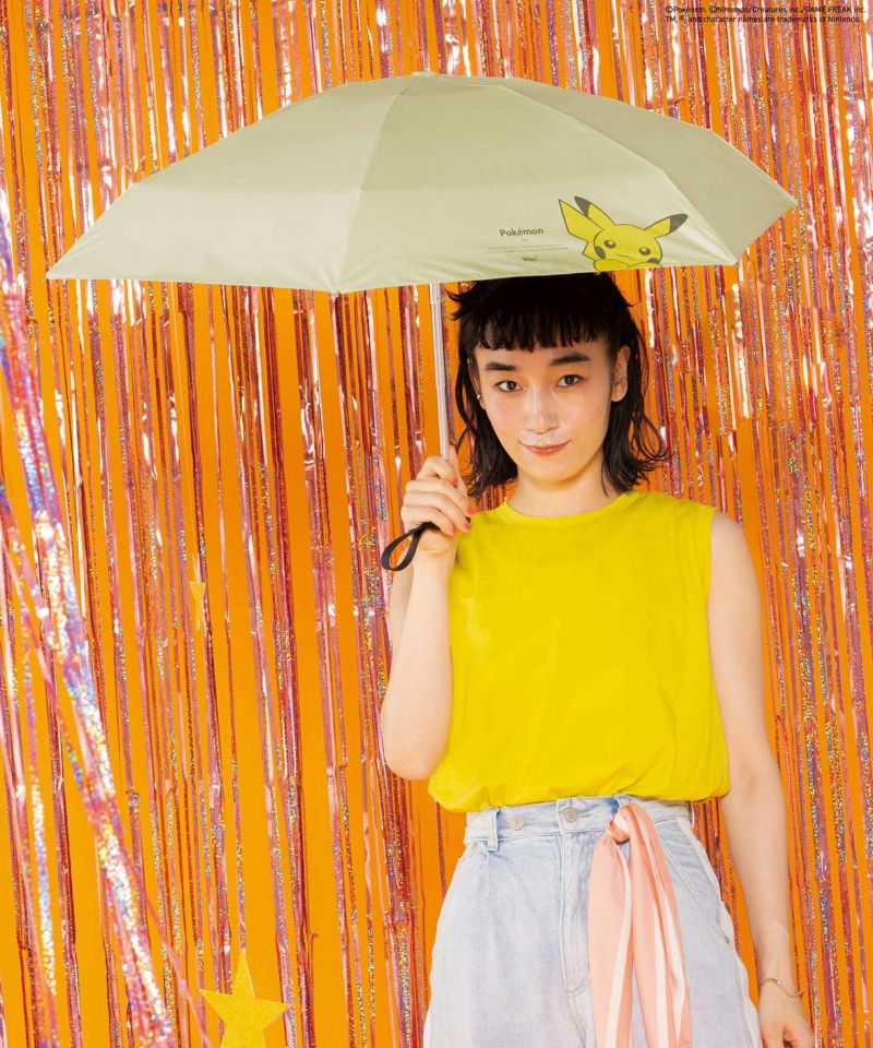 現貨🌸日本直送 | Pokémon寶可夢-迷你縮骨遮太陽傘/雨傘/100%完全遮光摺疊傘/晴雨兼用雨具