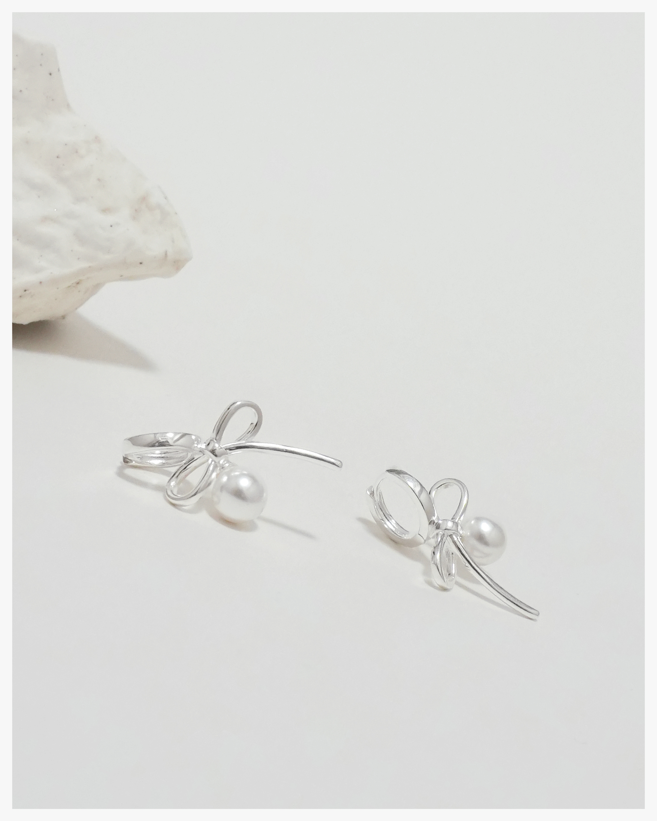 Lustrous Pearl Balletcore Earrings