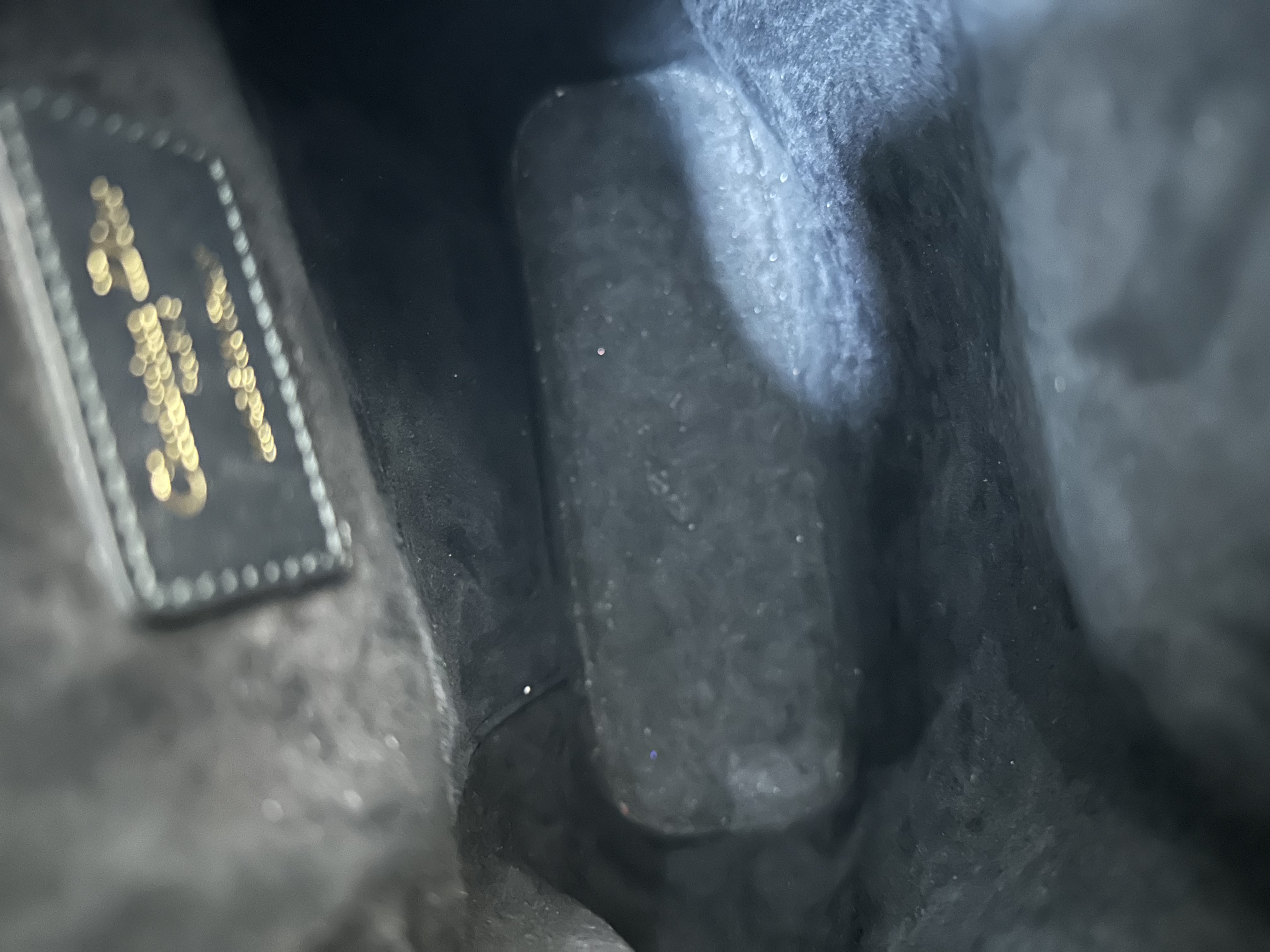 Pre-owned Dior DIOR Black CD Embossed Leather Medium Bucket Bag/ 26NY14