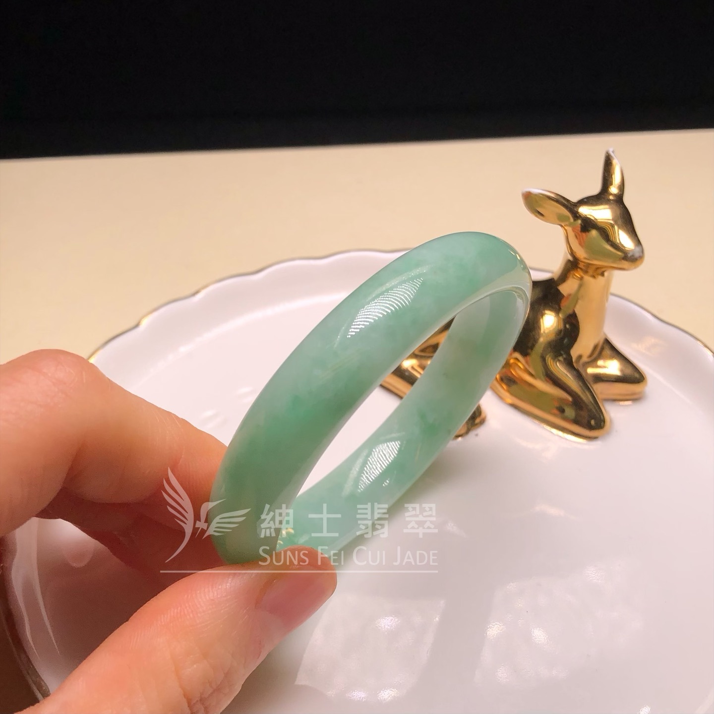 木那滿綠貴妃鐲52.8mm