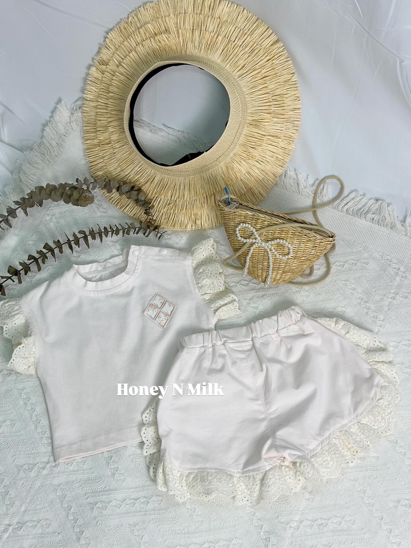 Victoria Lace BabyPink Set Wear