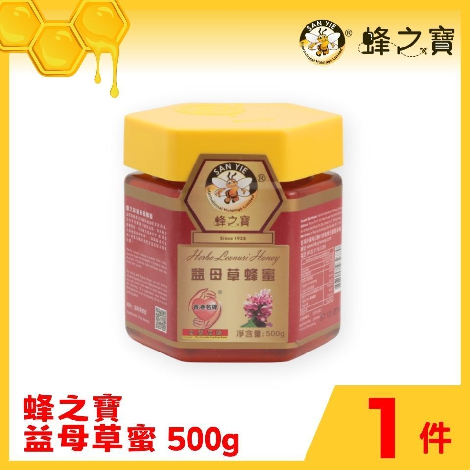 蜂之寶益母草蜜500克
