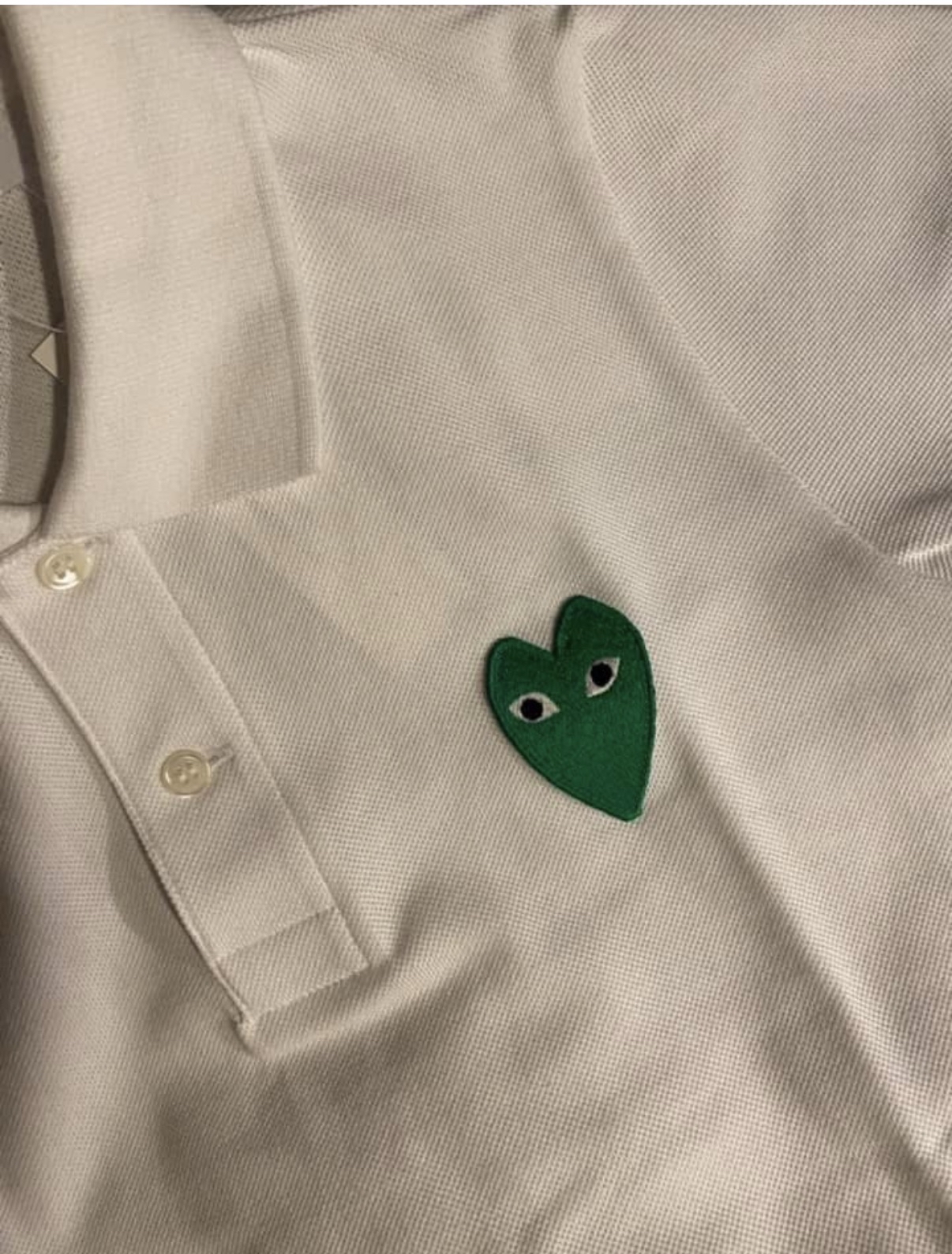 日本🇯🇵play 綠心心polo tee