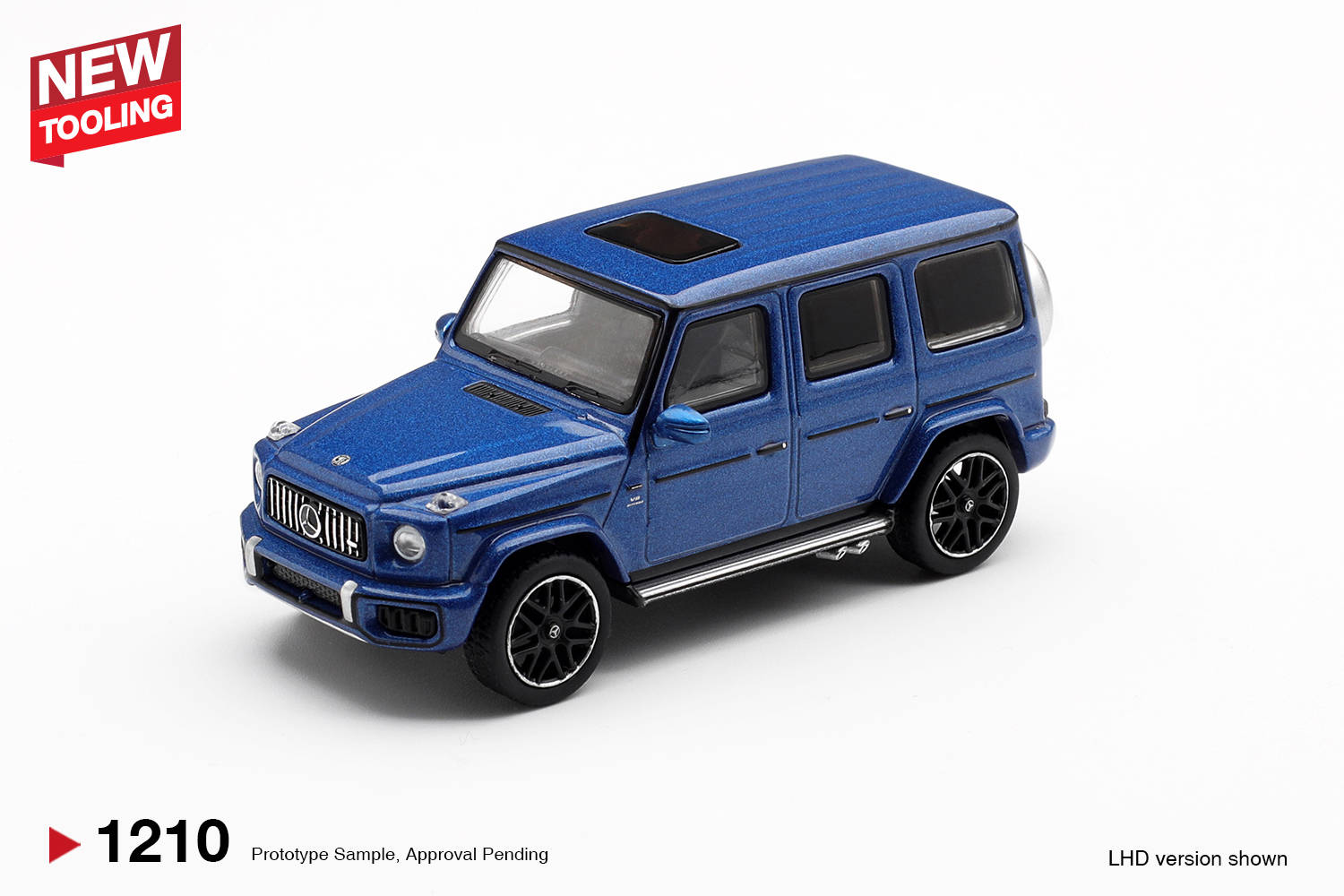 Mini GT 1/64 Mercedes-AMG G 63 Dark Blue Metallic - MGT1210-BL