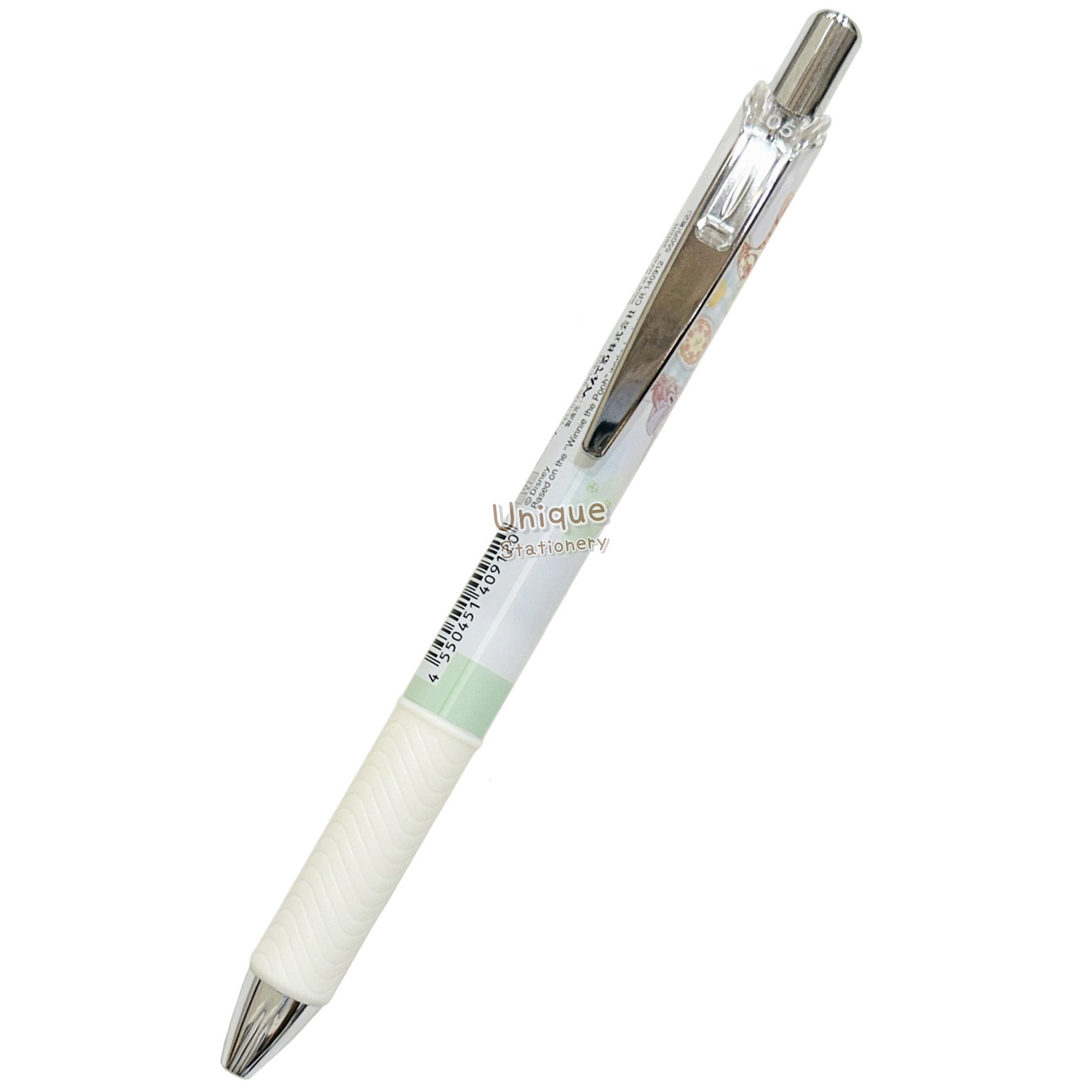 現貨｜Disney Winnie the Pooh 小熊維尼 日本製 Pentel EnerGel 0.5mm 黑色 啫喱筆 (CR140912)