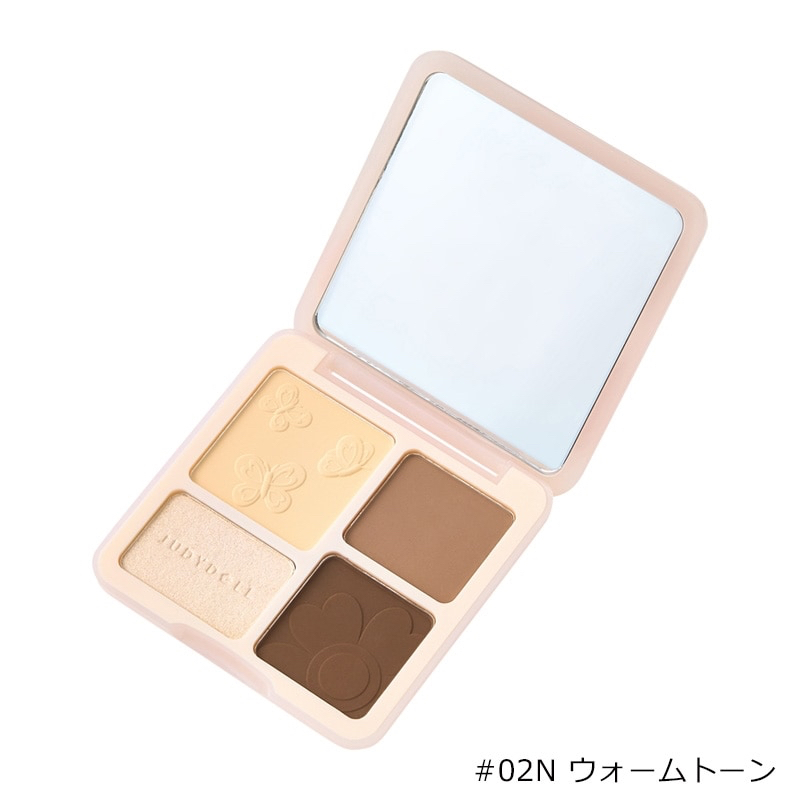 🎀【預訂】天使 Care Bear JUDYDOLL 4色彩妝盤 #02N