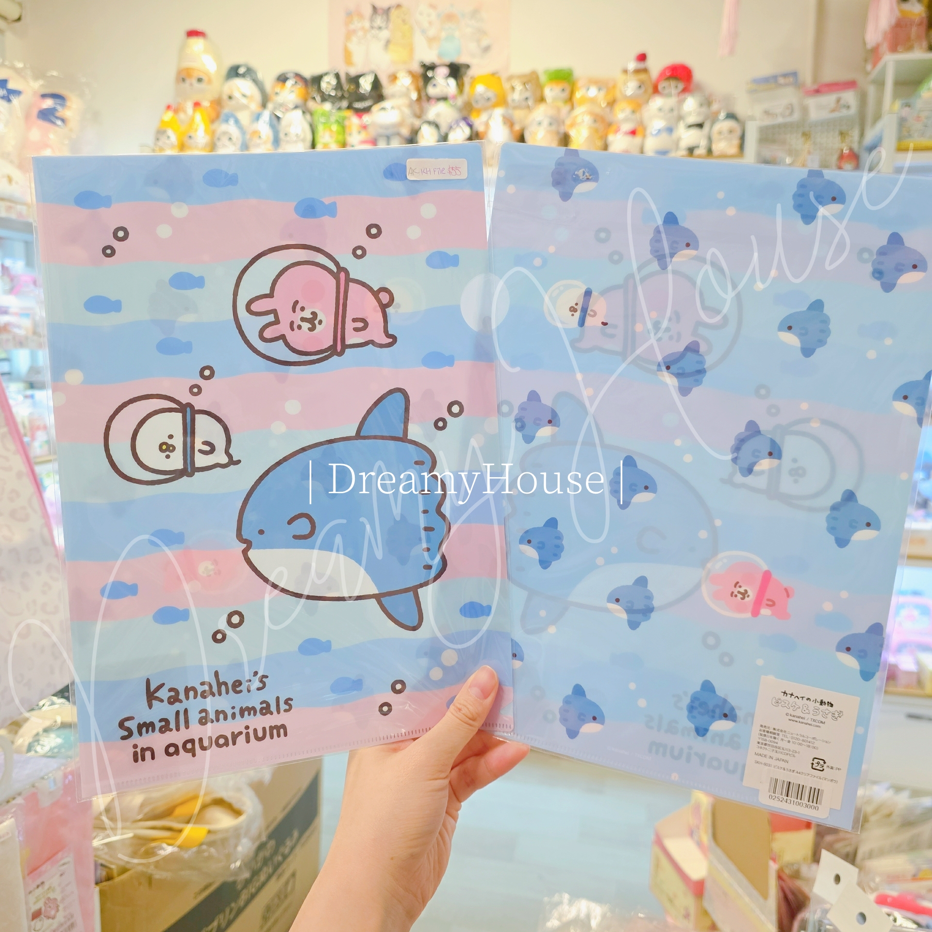 日本 kanahei 水族館限定 A4 File