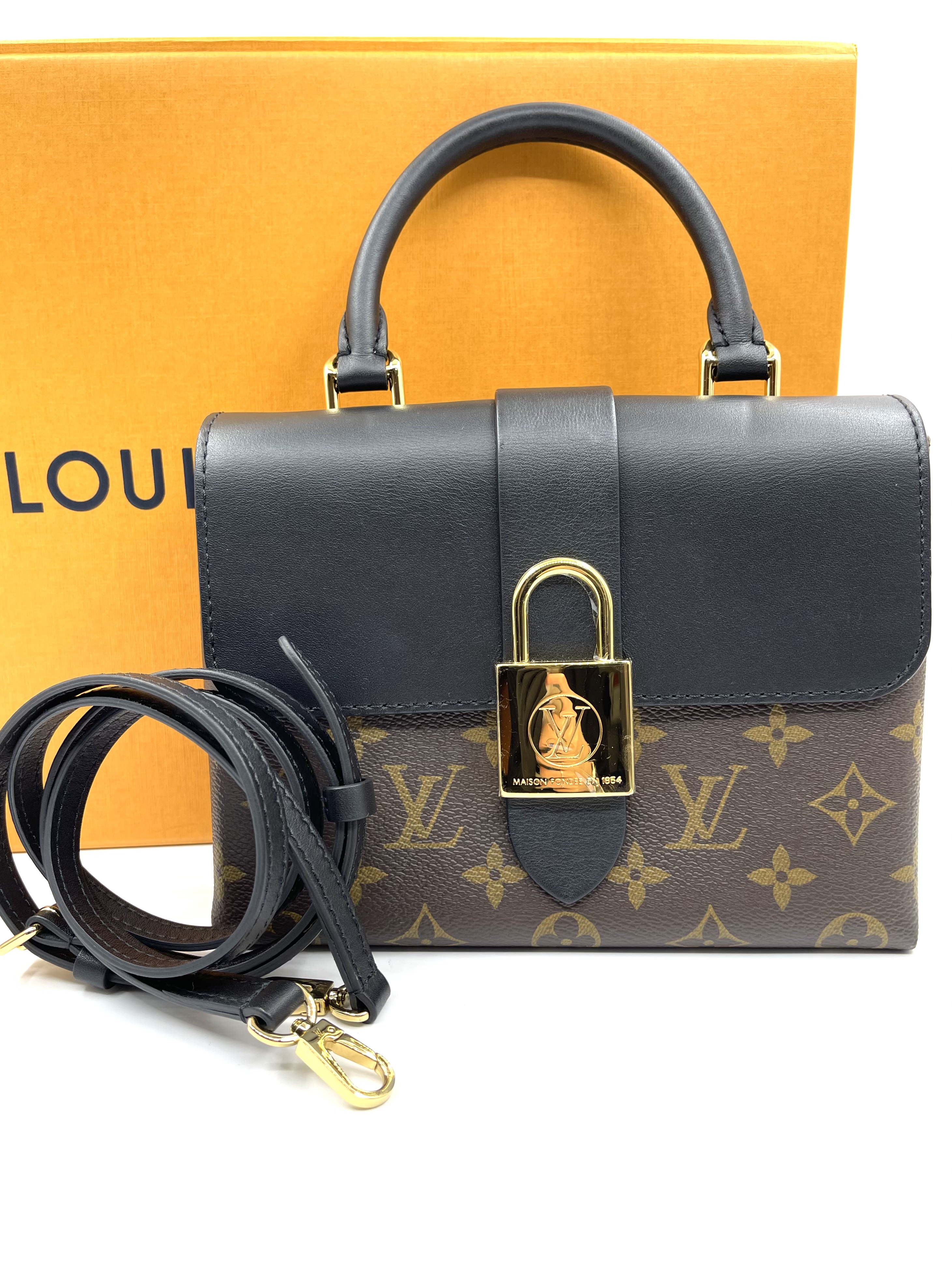 Pre-Owned LV Monogram Locky BB 2Way Shoulder Bag