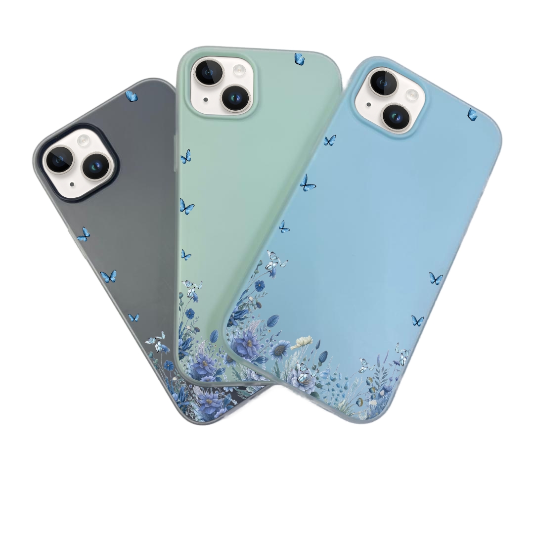 JELLY CASE PHONE FOR IPHONE - DESIGN BUTTERFLY C