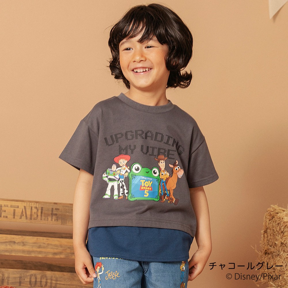 🆕【⭐訂購⭐】 🇯🇵日本直送🌀#ToyStory 《#玩具總動員》撞色疊層拼接短袖Tee［3款選］🌀[ELGA-0053][260811]