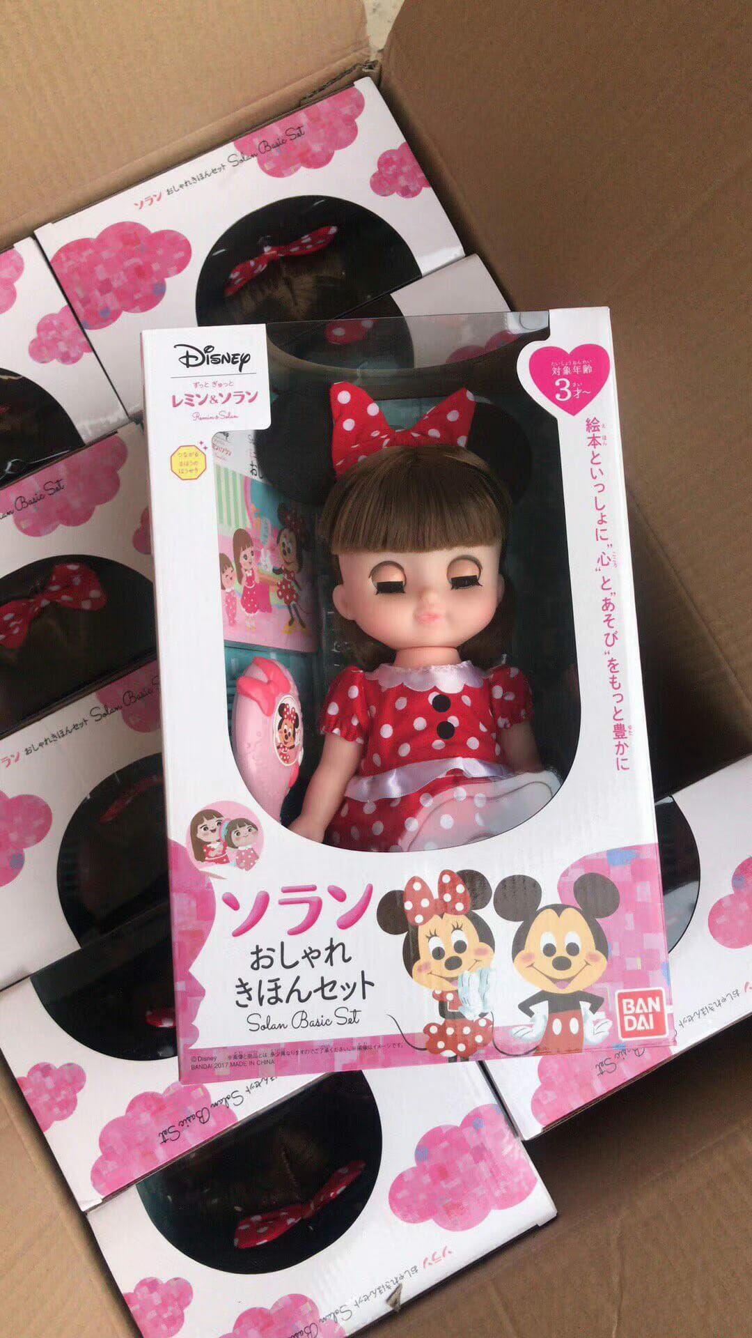 日本迪士尼 X Remin & Solan Minnie 套裝 -1套 現貨