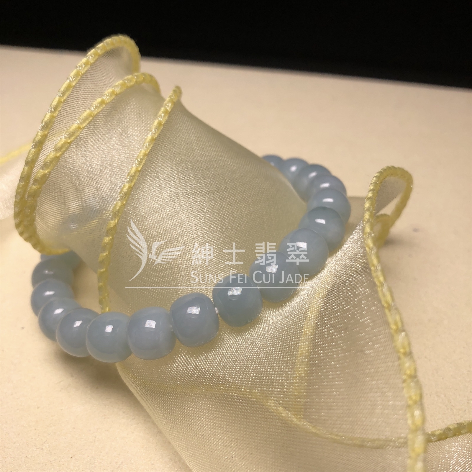 天藍桶珠手串  CA00520