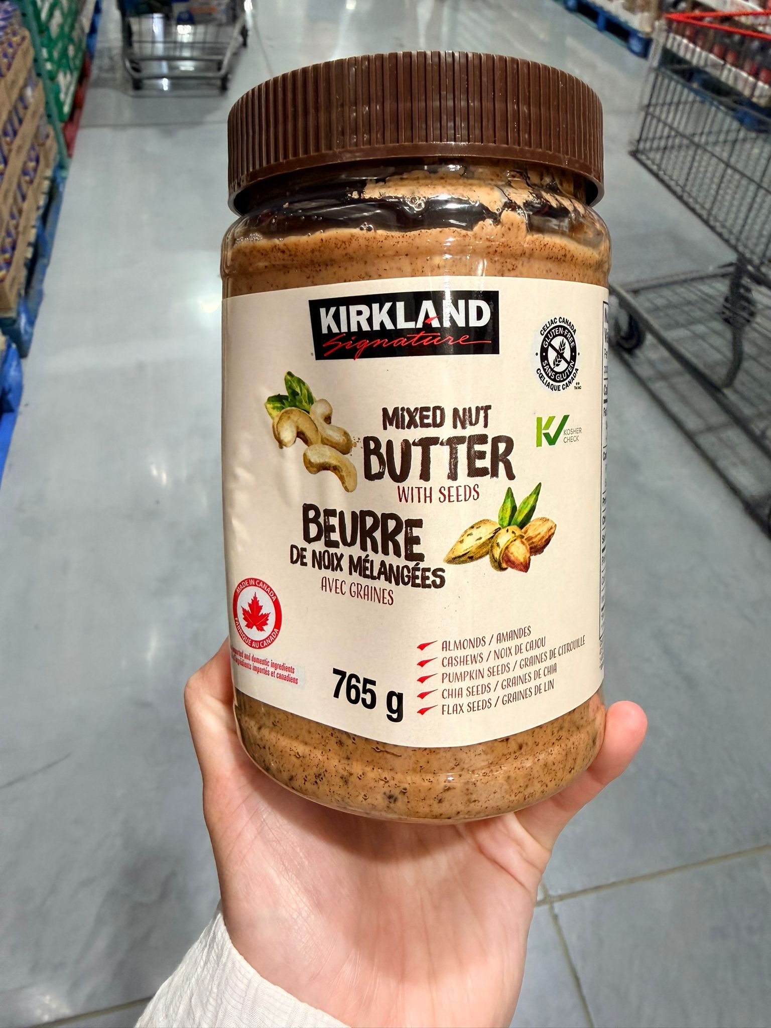 加拿大直送✨Kirkland Mixed Nut Butter