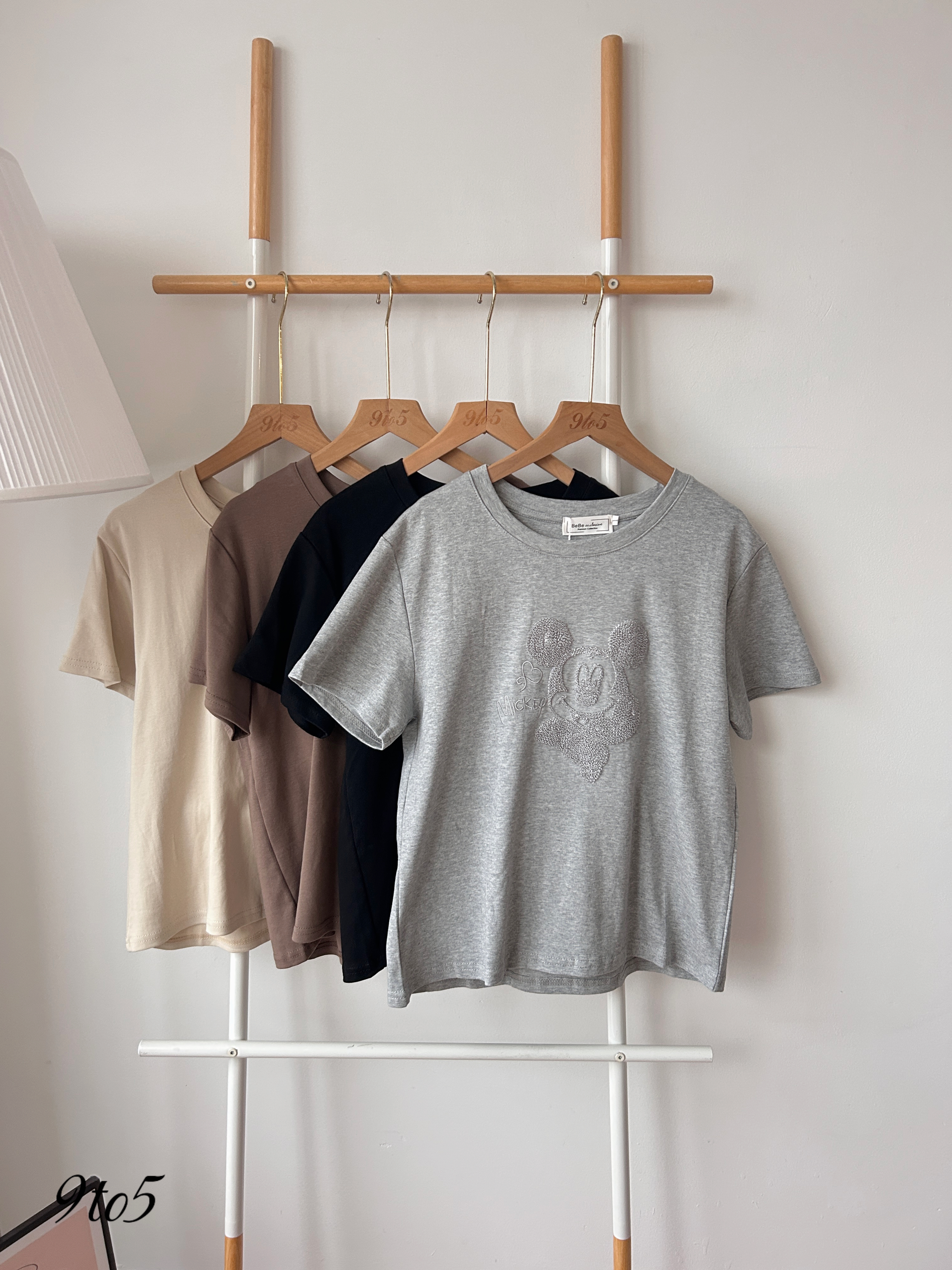 T4381 Mickey Casual Tee - 4 Colors 