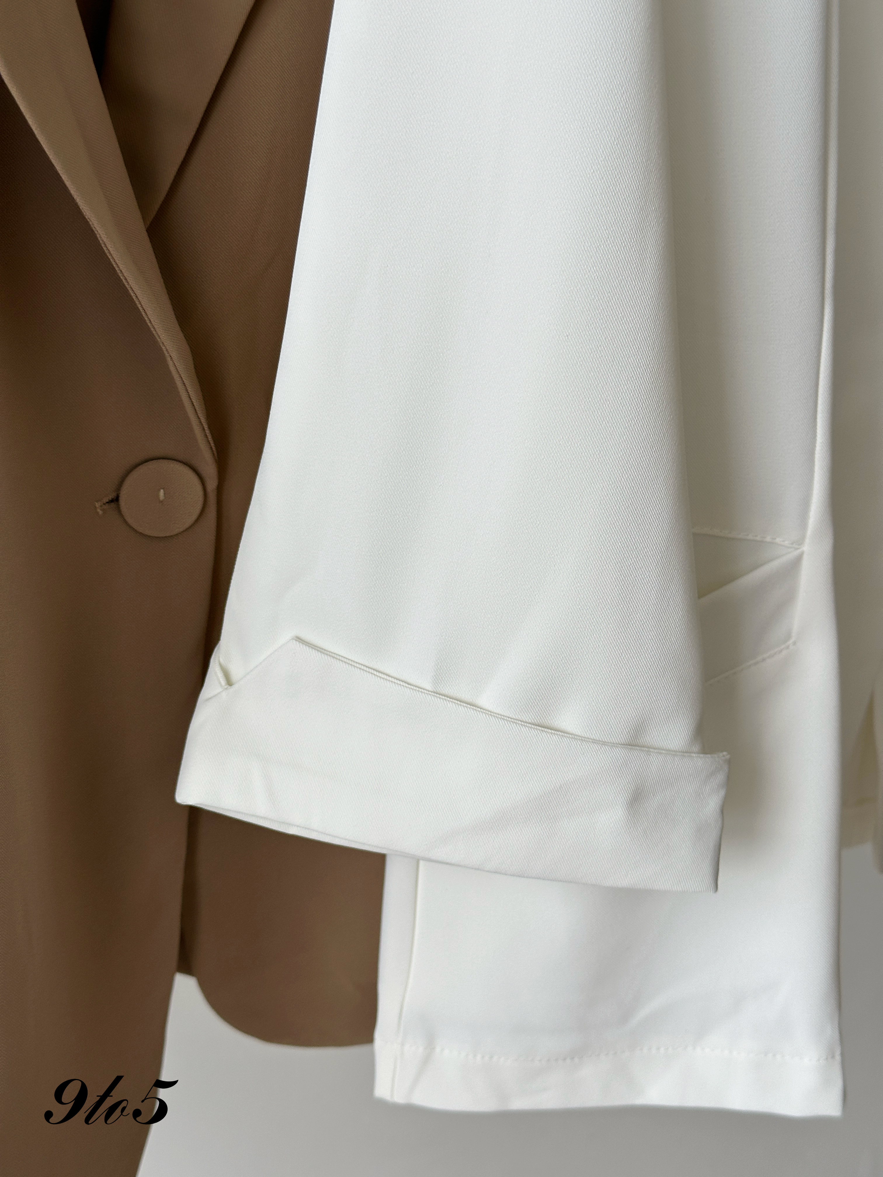 T4198 Half Sleeve Blazer - 3 Colors 