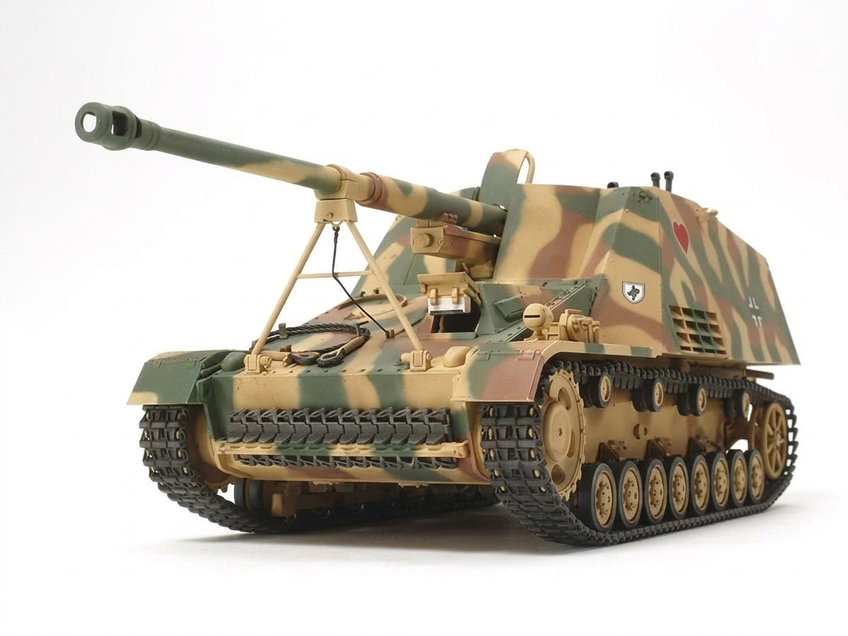 1/35 Nashorn 8.8cm Pak43/1 auf Geshtzwagen III/IV (Sd.Kfz.164)