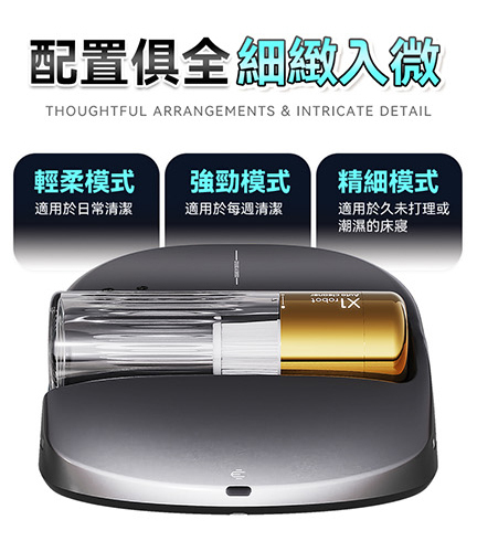 Creatulize 智能無人全面Clean 360°可視化超微吸殺菌消毒除蟎器