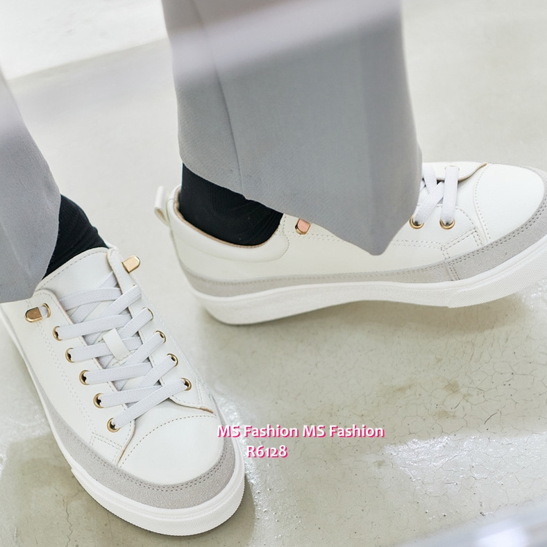 R6128 韓國🇰🇷拼色免綁帶Sneakers