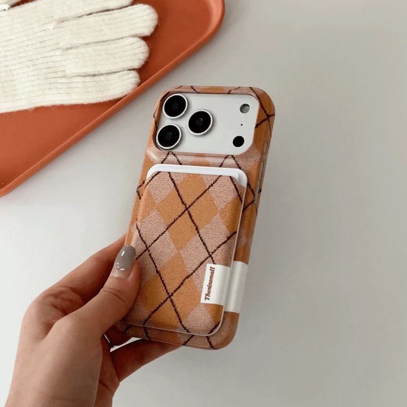 🇰🇷訂購｜THE NINE MALL｜vintage knit argyle  SET  