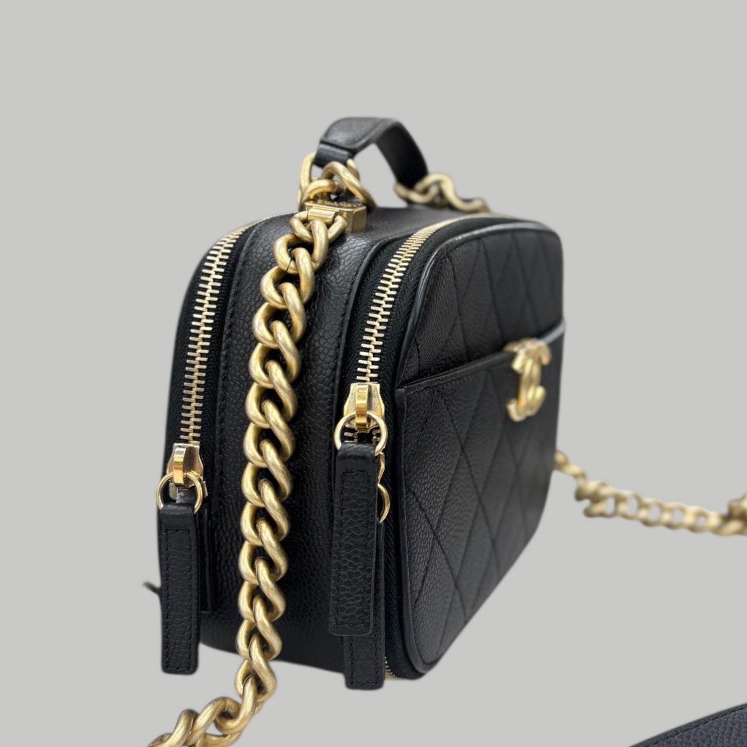 Chanel Caviar Camera Bag