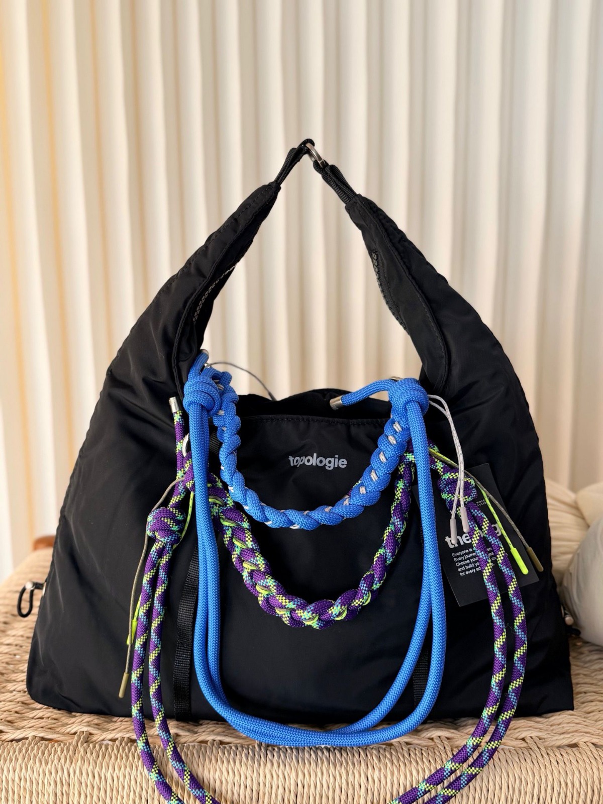 限時包郵。TOP~4款功能袋 耐磨尼龍布料+復古編織繩肩帶