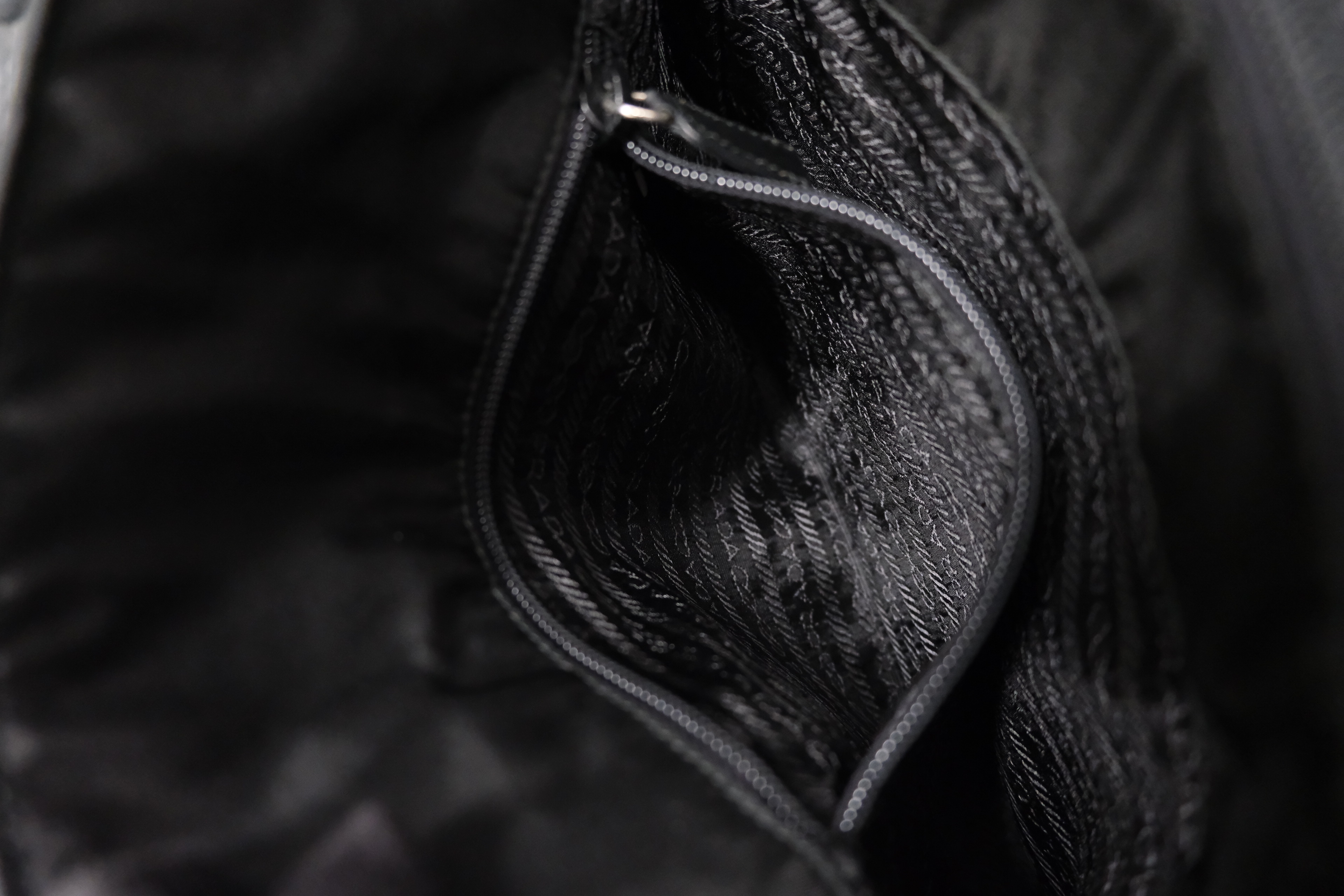 Prada Nylon Vintage Chain Bag 25