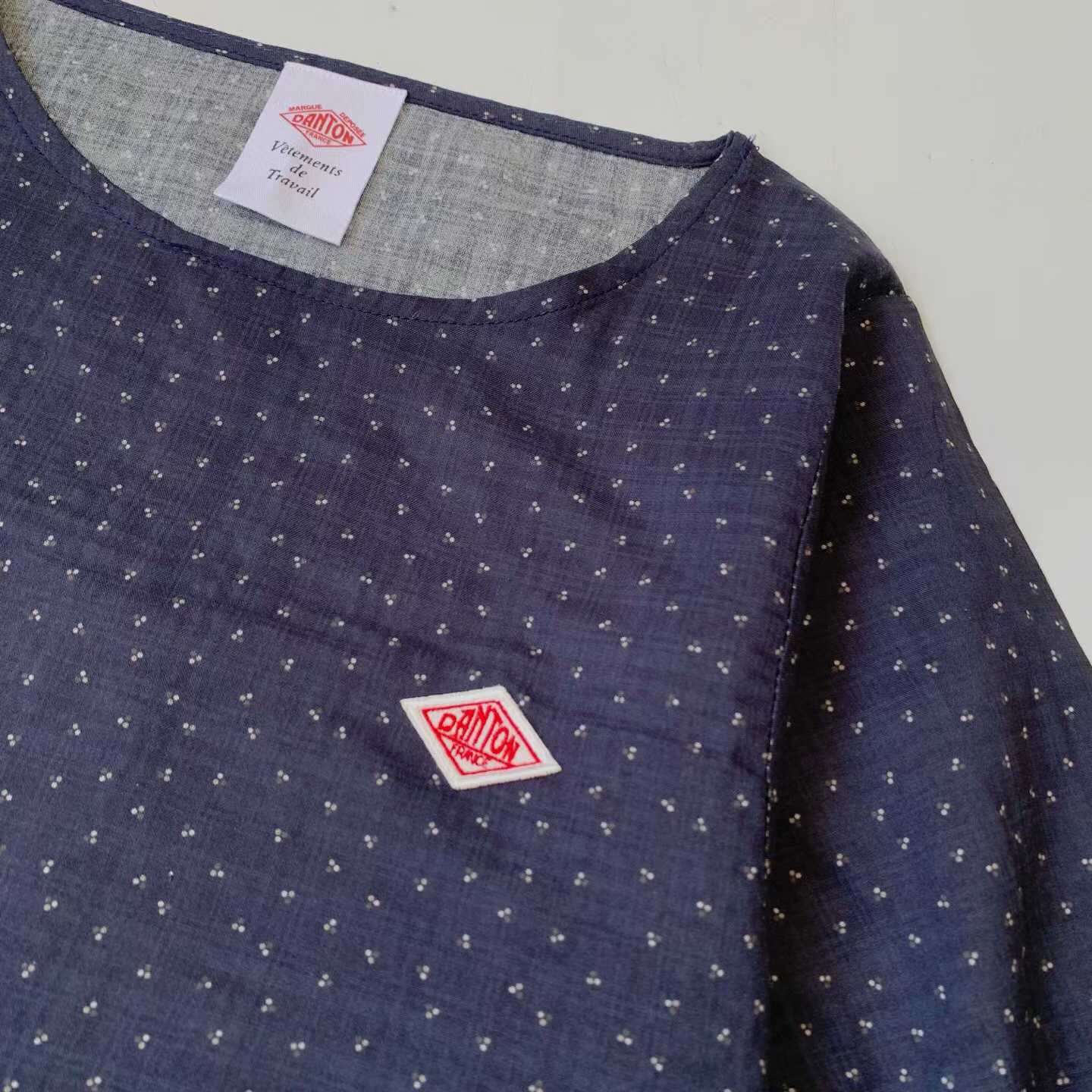 預訂 Danton 圓領泡袖上衣 [貨號26A1431]