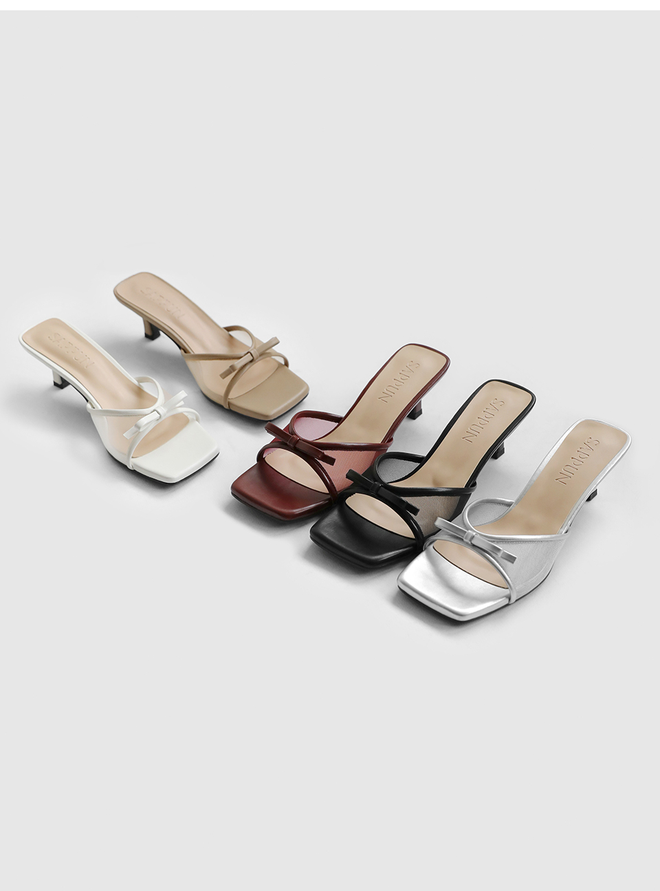 [代購] Sappun Elona Sandal Mules (5cm)