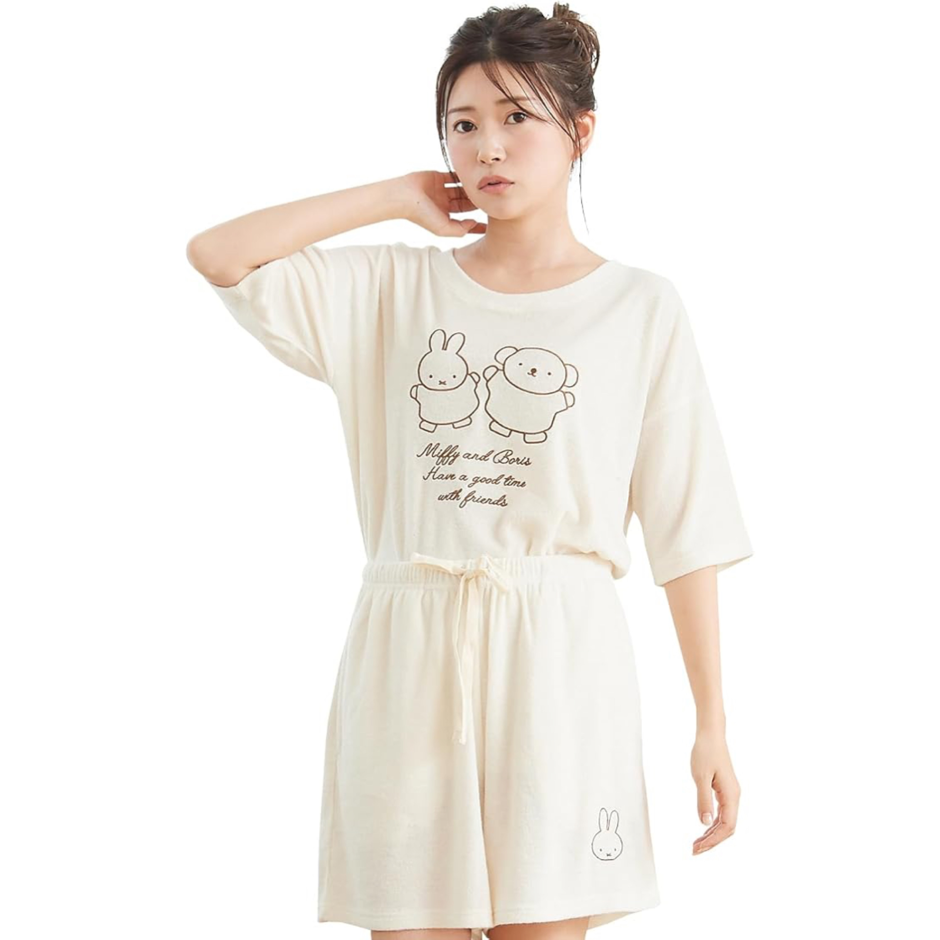 Miffy × Luanna Jena 毛巾布睡衣
