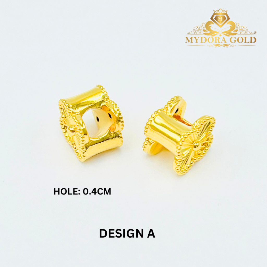 MYDORA Bead Clover Full Gold (5G) l EMAS 916/22K