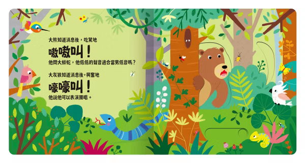 Slide 好聲音！ 聽見囉！雨林動物