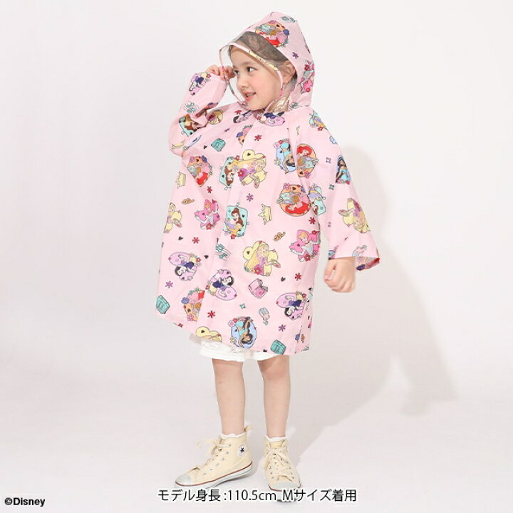 🇯🇵預訂 日本直送🇯🇵Babydoll x Disney系列三色人物滿印雨衣雨褸附收納袋