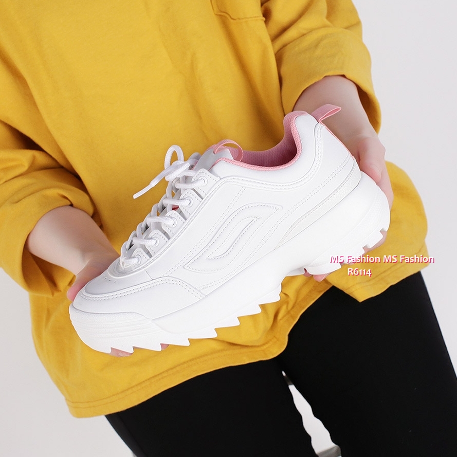 R6114 韓國🇰🇷厚底靚色sneakers