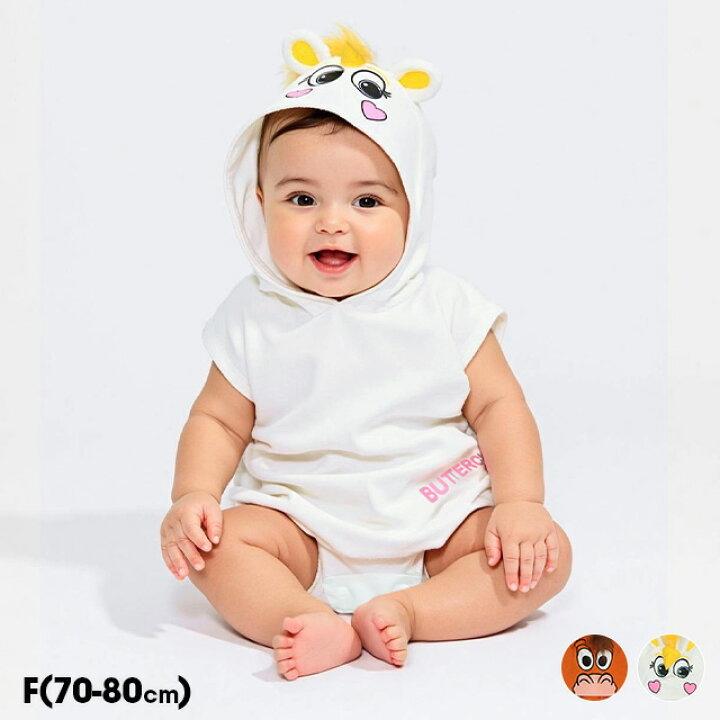 🇯🇵預訂 日本直送🇯🇵Babydoll x Toy Story牛油仔造型背心連帽包屁衣