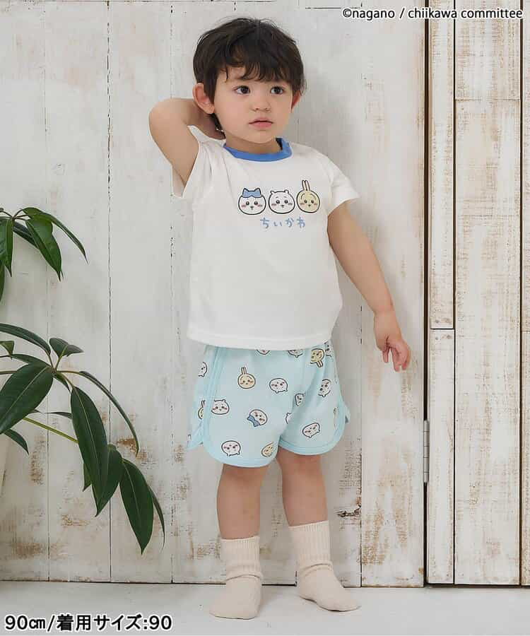 🇯🇵預訂 日本直送🇯🇵Apres les cours x Chiikawa系列兩色人物印花短袖家居服上下套裝