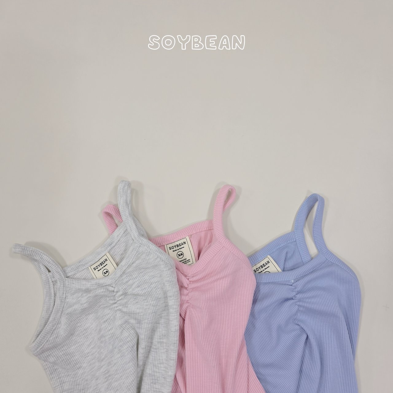 Soybean | Check skirt set(Mint L(100-110)