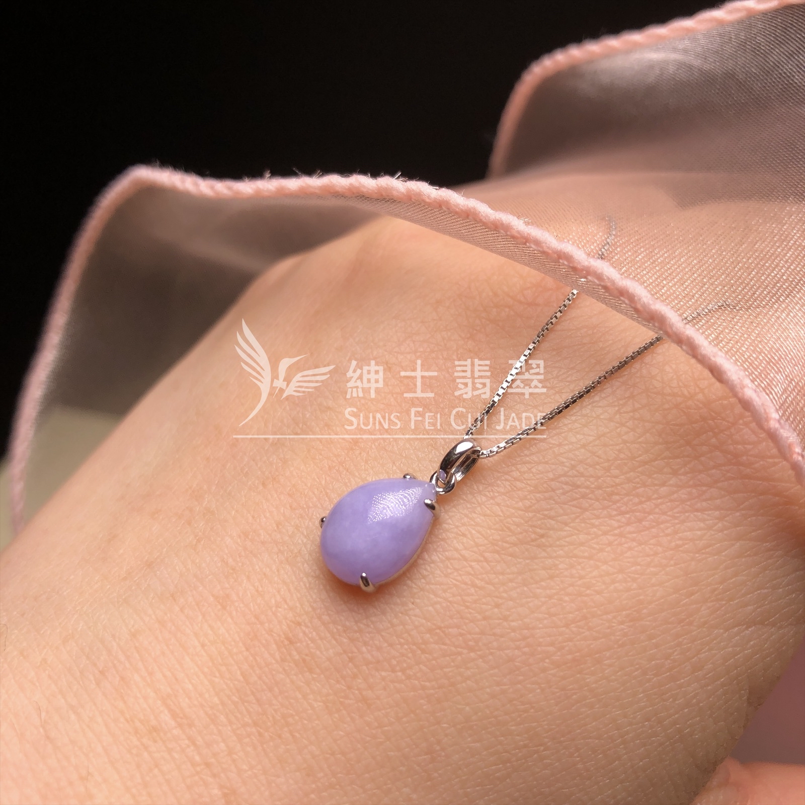 B08605  紫羅蘭水滴