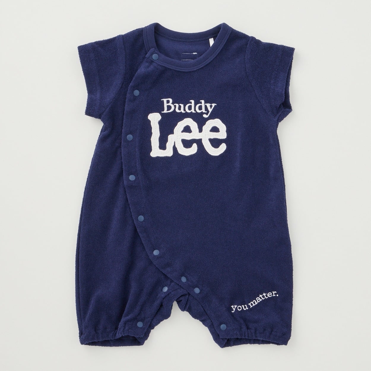 🇯🇵預訂 日本直送🇯🇵Buddy Lee 兩色標誌刺繡毛巾布短袖連身服