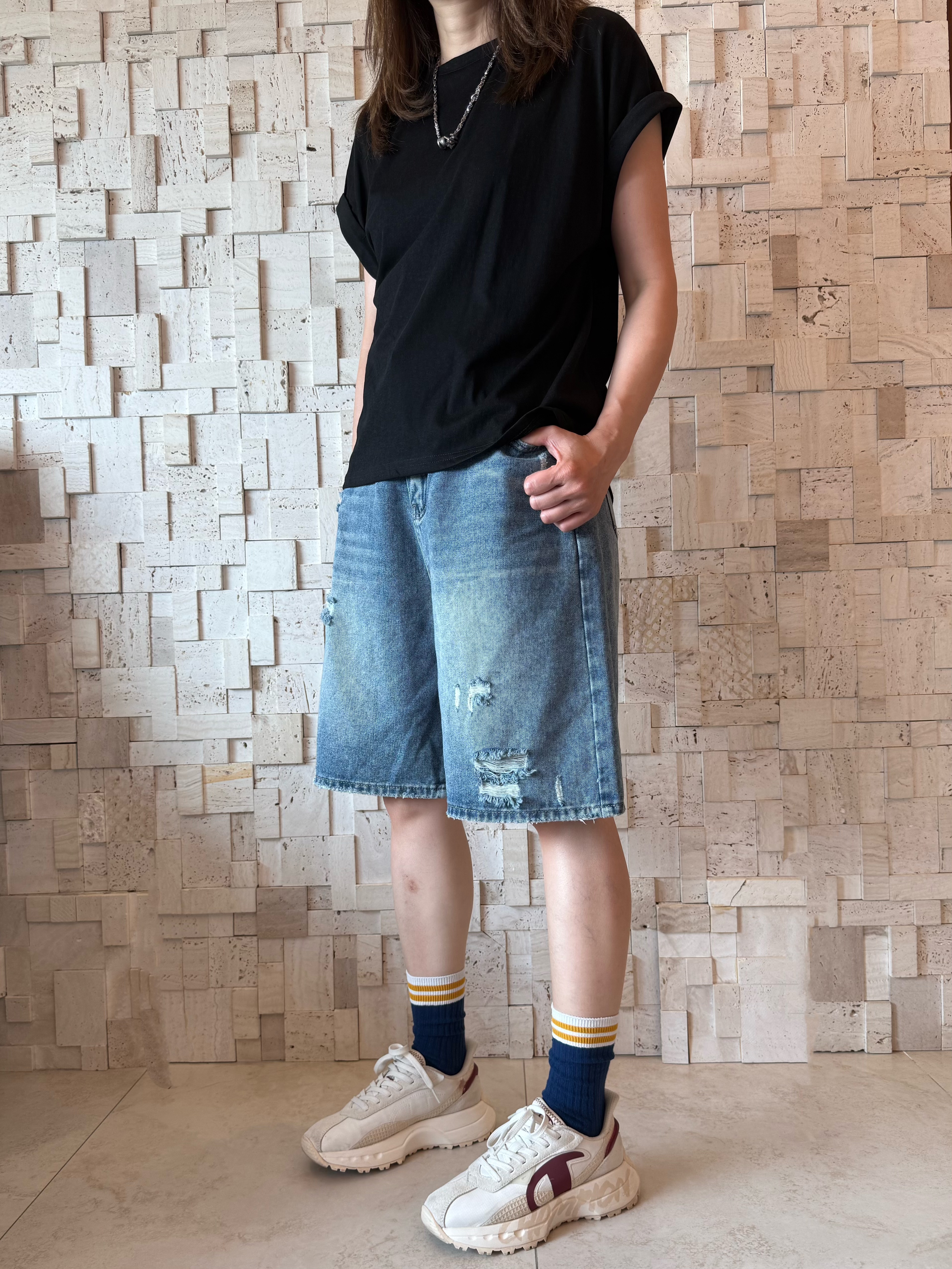 #2090 淨色全棉Top