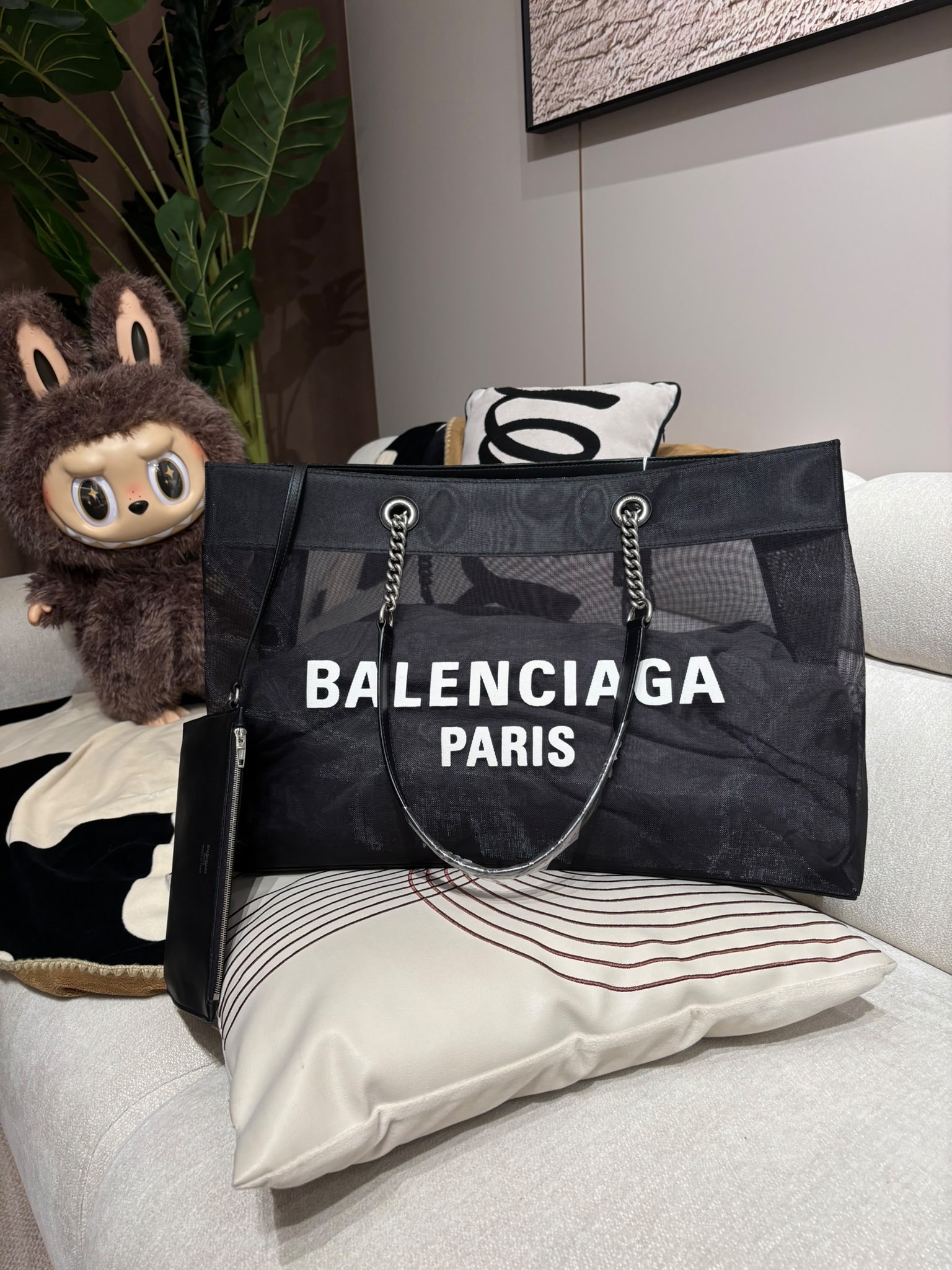Balenciaga duty free tote bag 100%Authentic ,95%new✅收據✅Pouch✅dust bag 