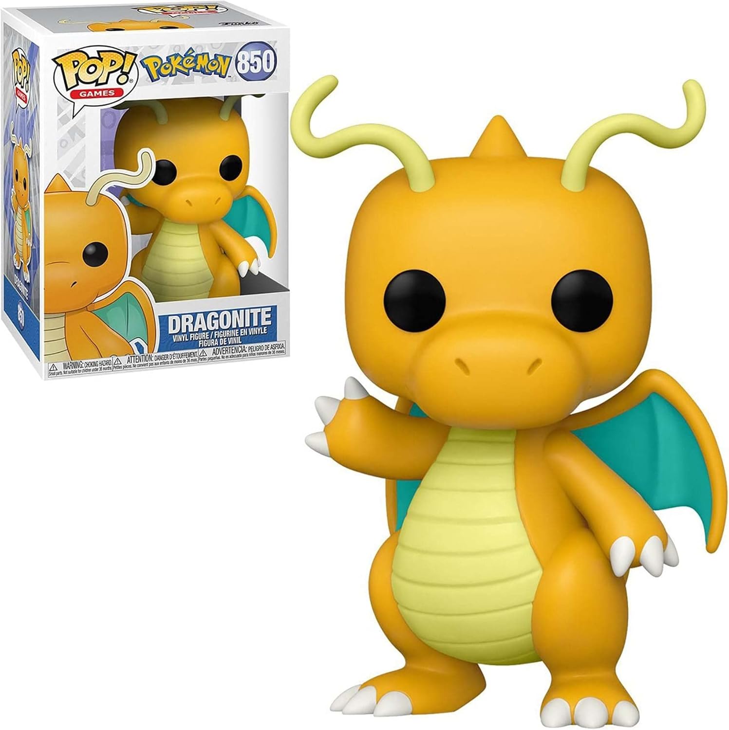 📦訂購 美國代購 Funko POP! Pokemon Dragonite Figure 寵物小精靈 啟暴龍 模型 