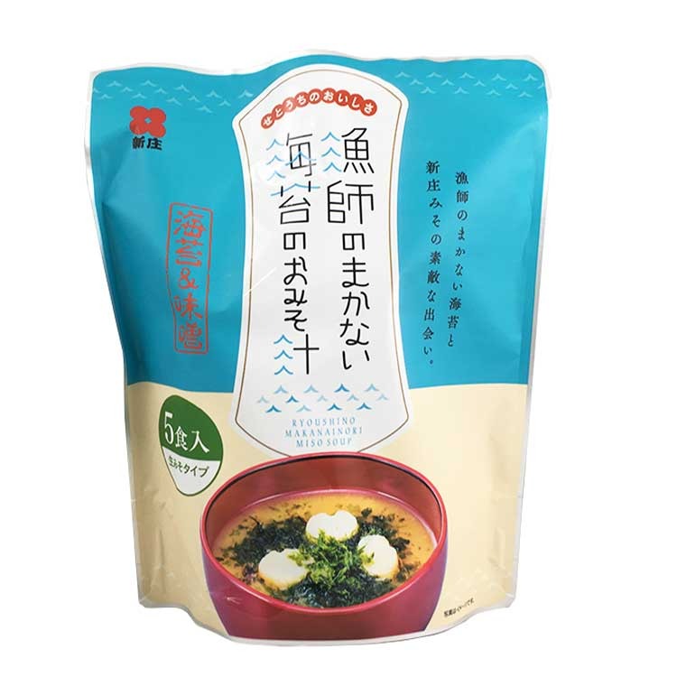 新庄海苔味噌湯 5包入 - 04260036