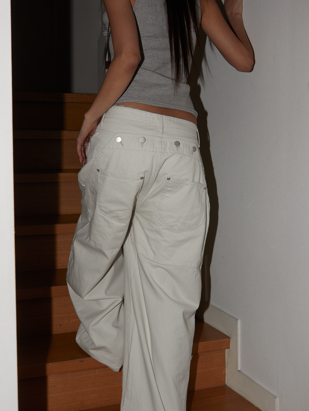 Convertible Wide-Leg Pants