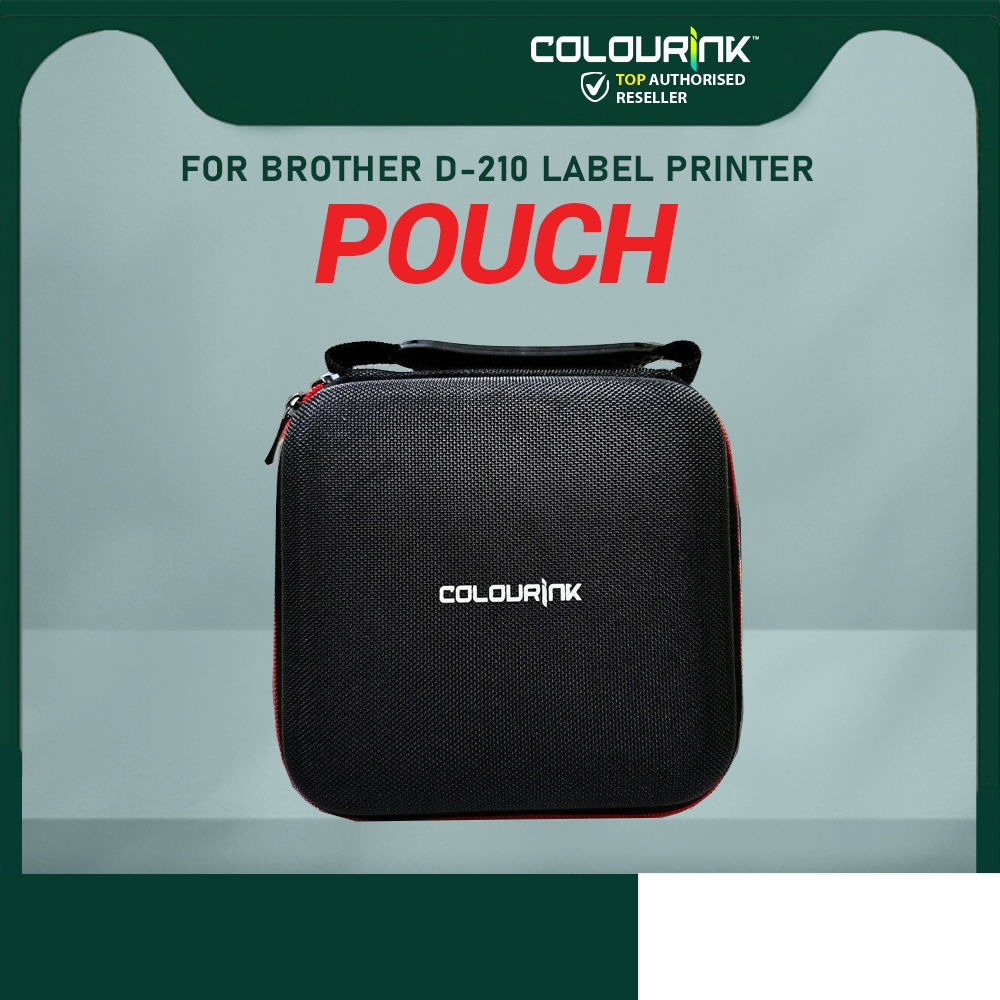 Portable Hard Cover Protection Pouch Case Casing Brother P-Touch PT-D210 Epson K200 K400 Carry Storage Eva Bag 👜 PTD210