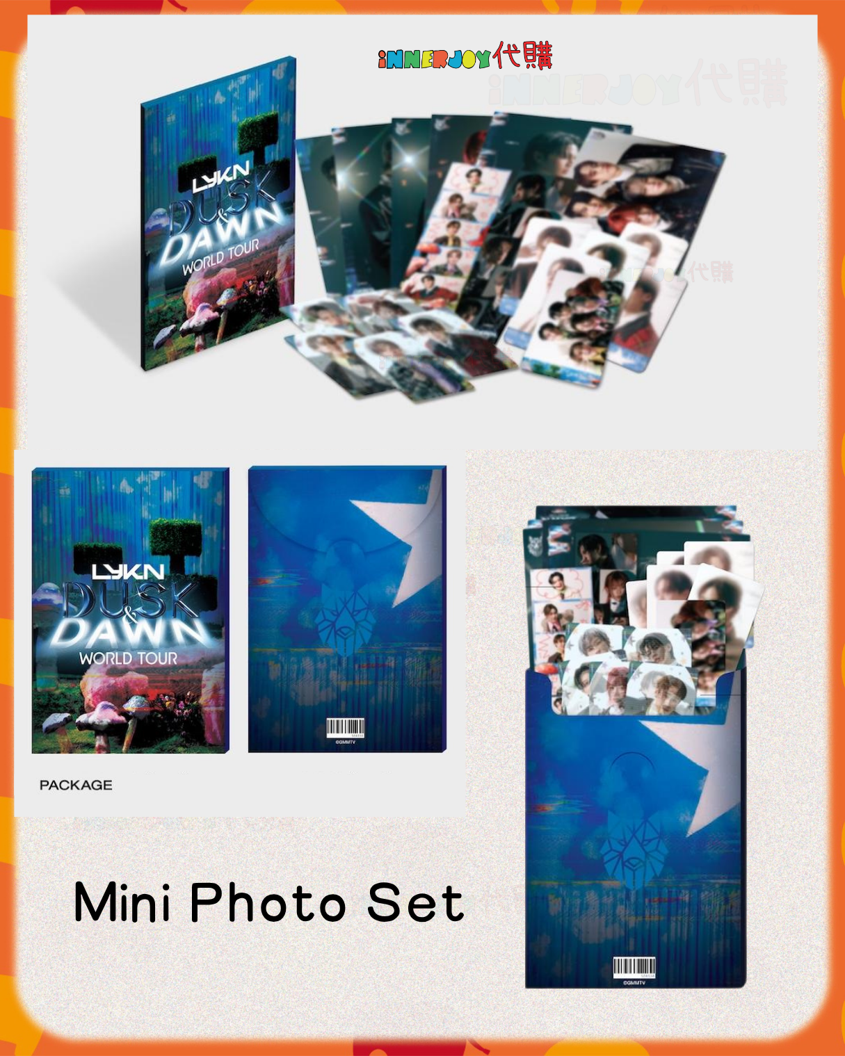 泰國現貨 (下單後30天到港) | LYKN - LYKN Dusk & Dawn World Tour Official Merchandise GMMTV 官方周邊 🚔