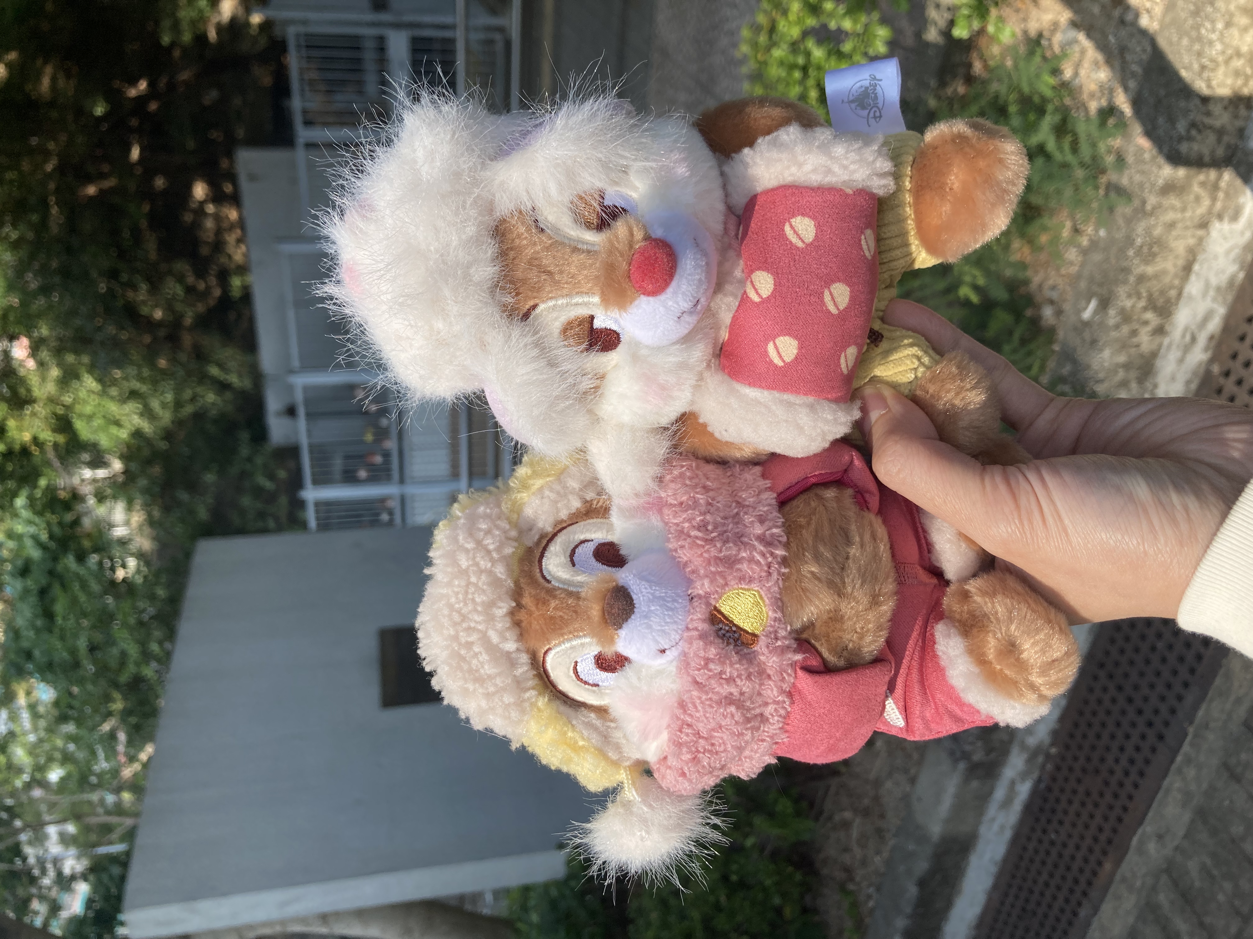 Winter Chip & Dale公仔掛飾/公仔