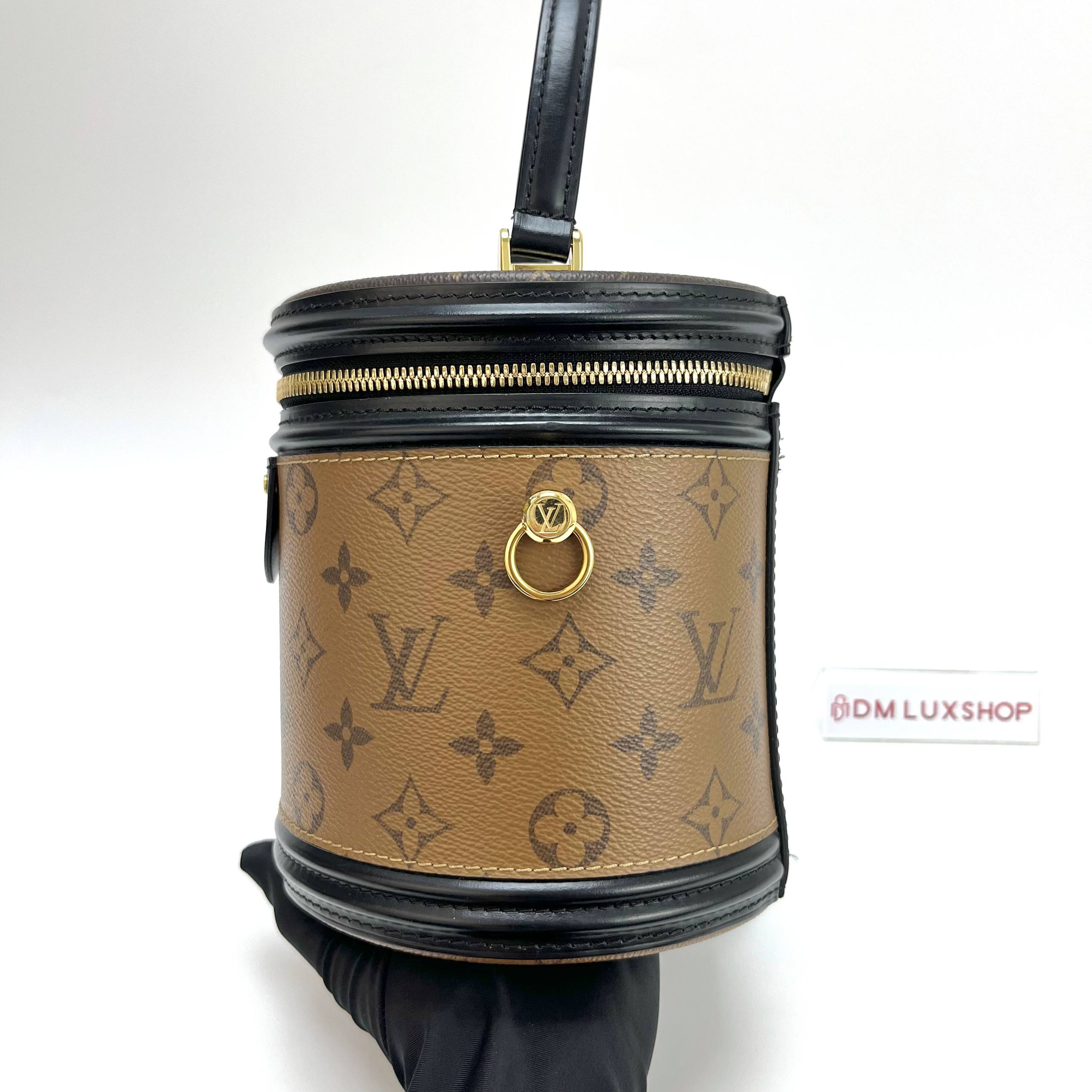 LV Reverse Monogram Cannes GHW