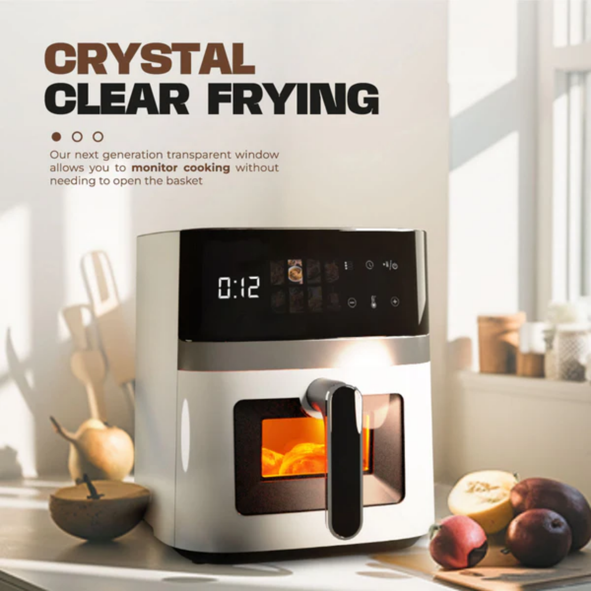 Russell Taylors 5.5L 3D Visionary Digital Air Fryer (Z5i)