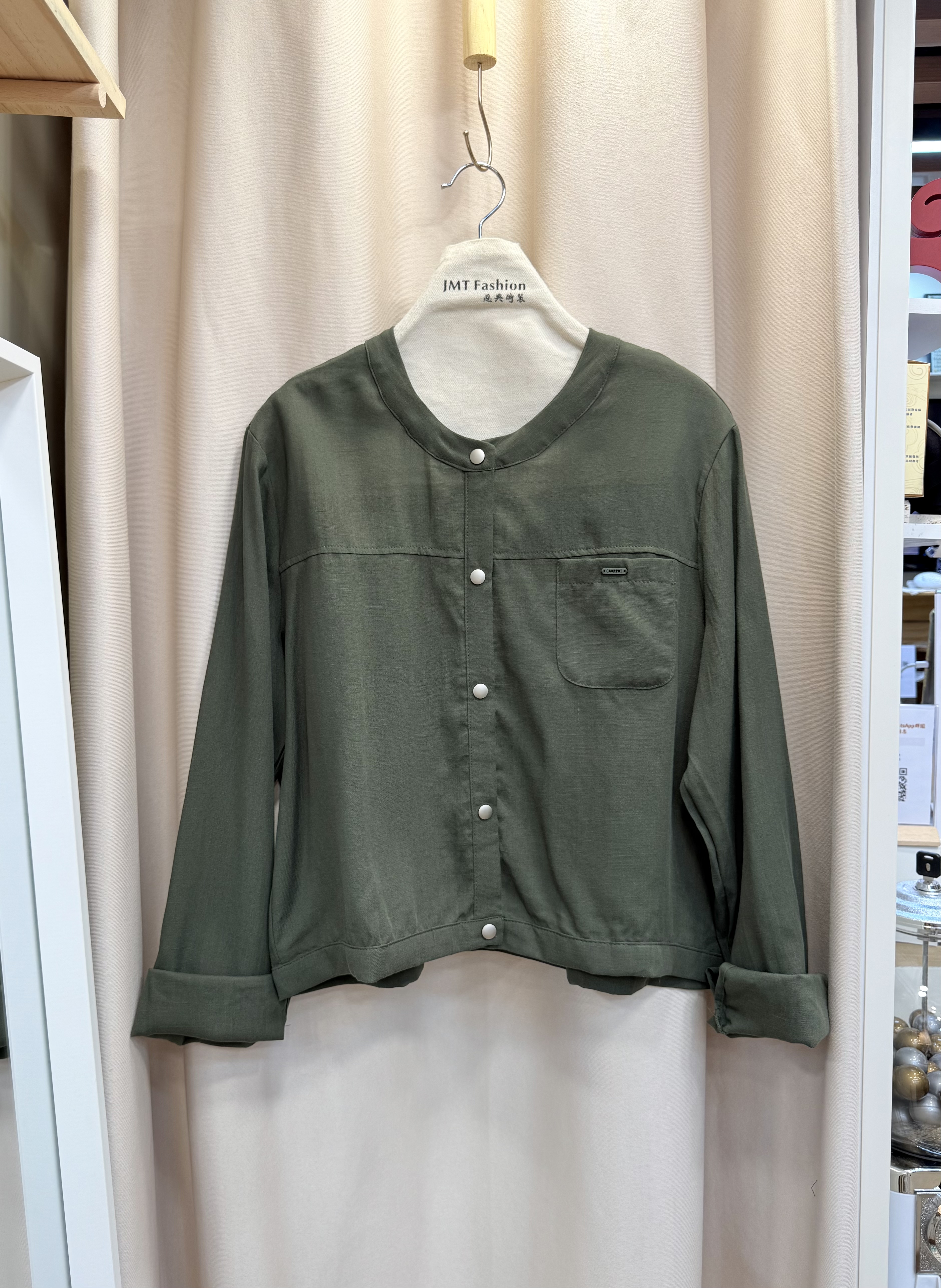 薄身開胸恤外套 J199 8112104269